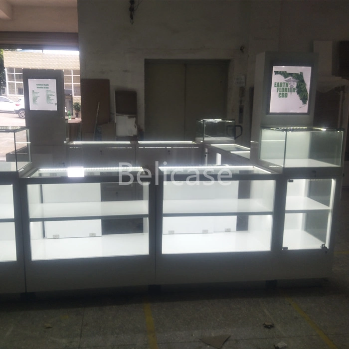Jewelry Display Kiosk for Shopping Mall